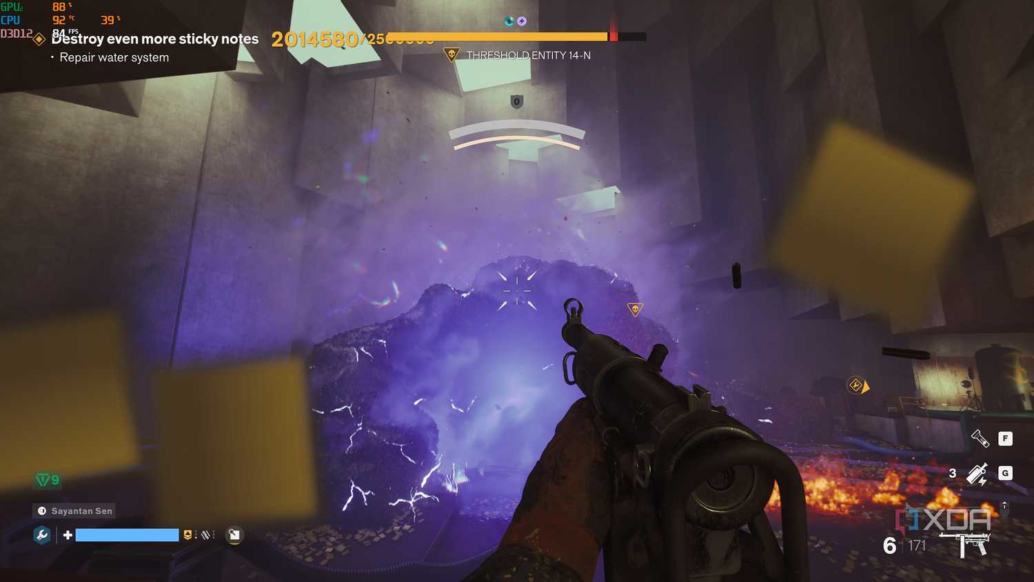 Solo gameplay in FBC Firebreak.
