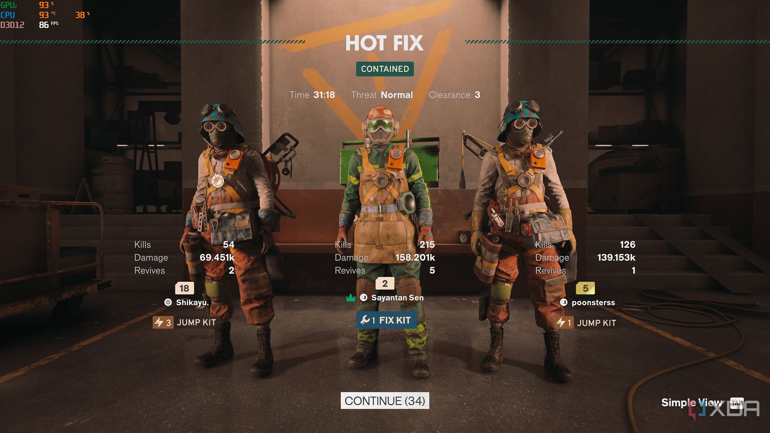 Team gameplay in FBC Firebreak.