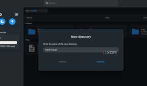 Filebrowser Docker container