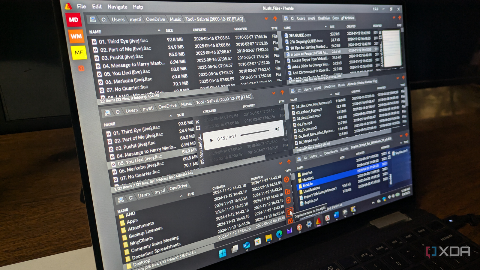 Help Pane Looks This file manager for Windows supports workspaces, dual pane browsing ...