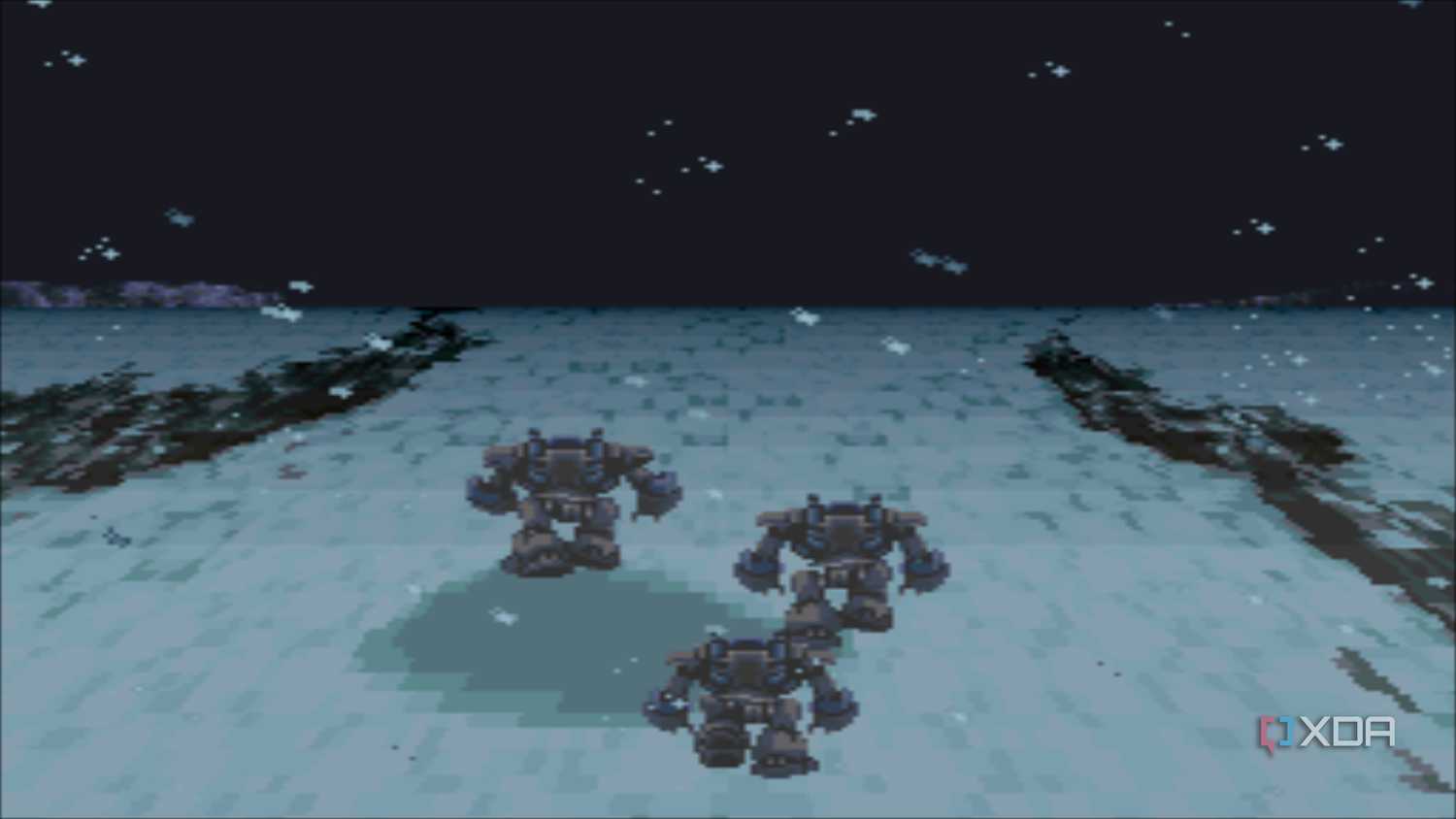 A screenshot from the 1994 SNES game Final Fantasy III.