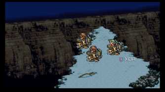 A screenshot from the 1994 SNES game Final Fantasy III.