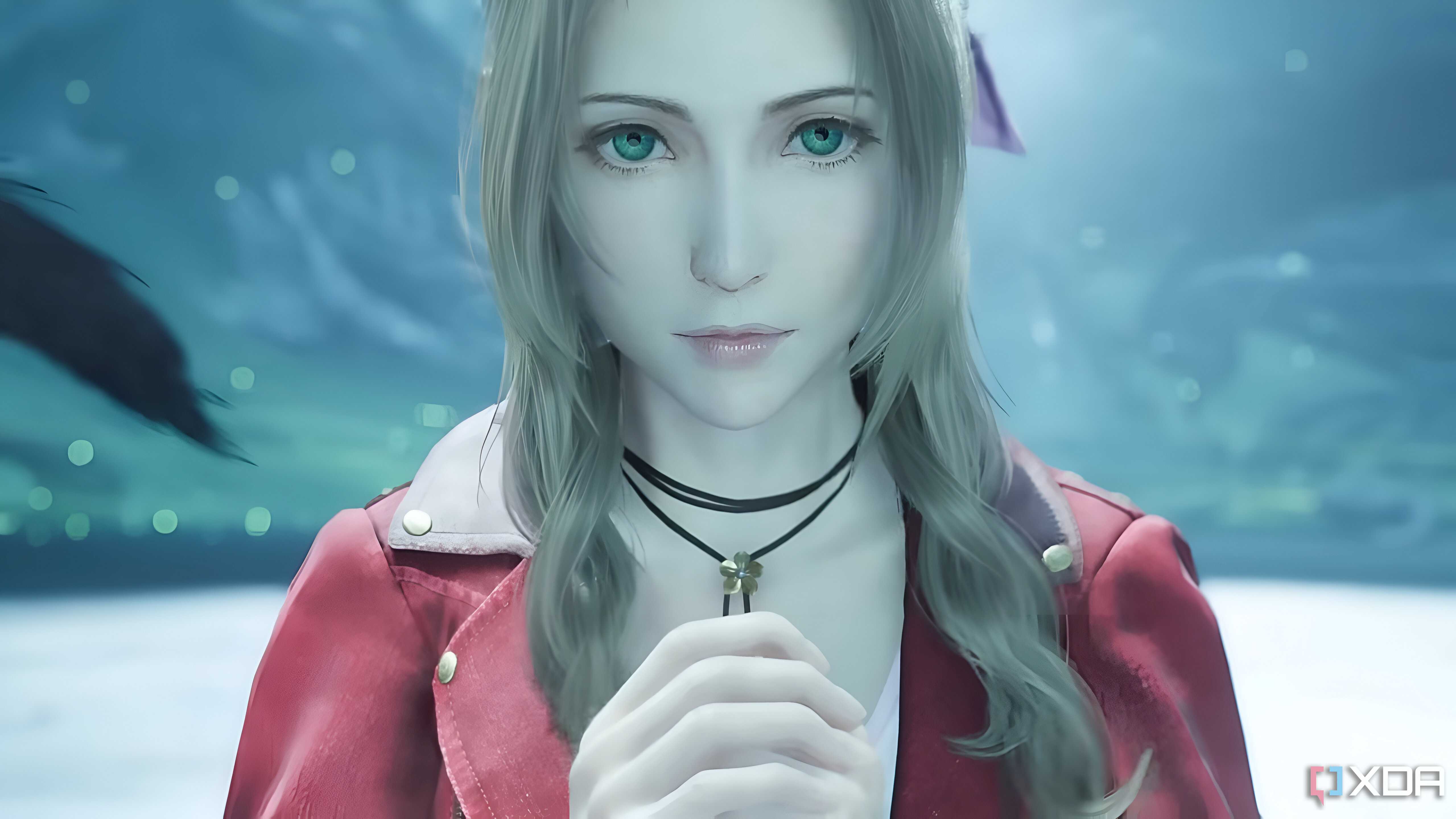 Aerith in Final Fantasy VII Rebirth.