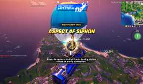 A medallion spawning for everyone in the lobby in the Blitz Royale mode in Fortnite.