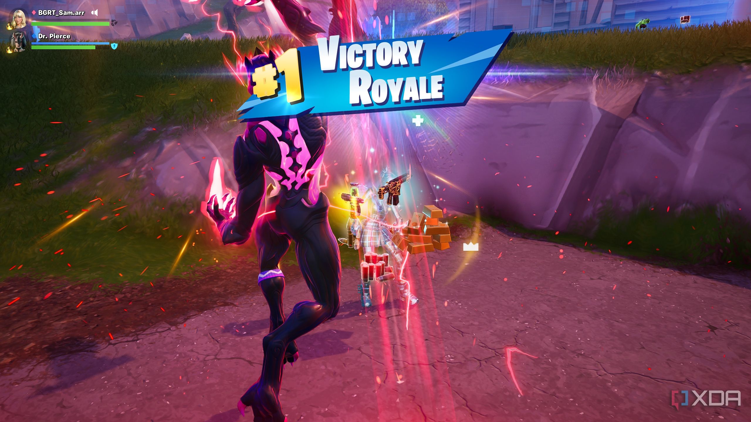 A stormbeast in the Blitz Royale mode in Fortnite.