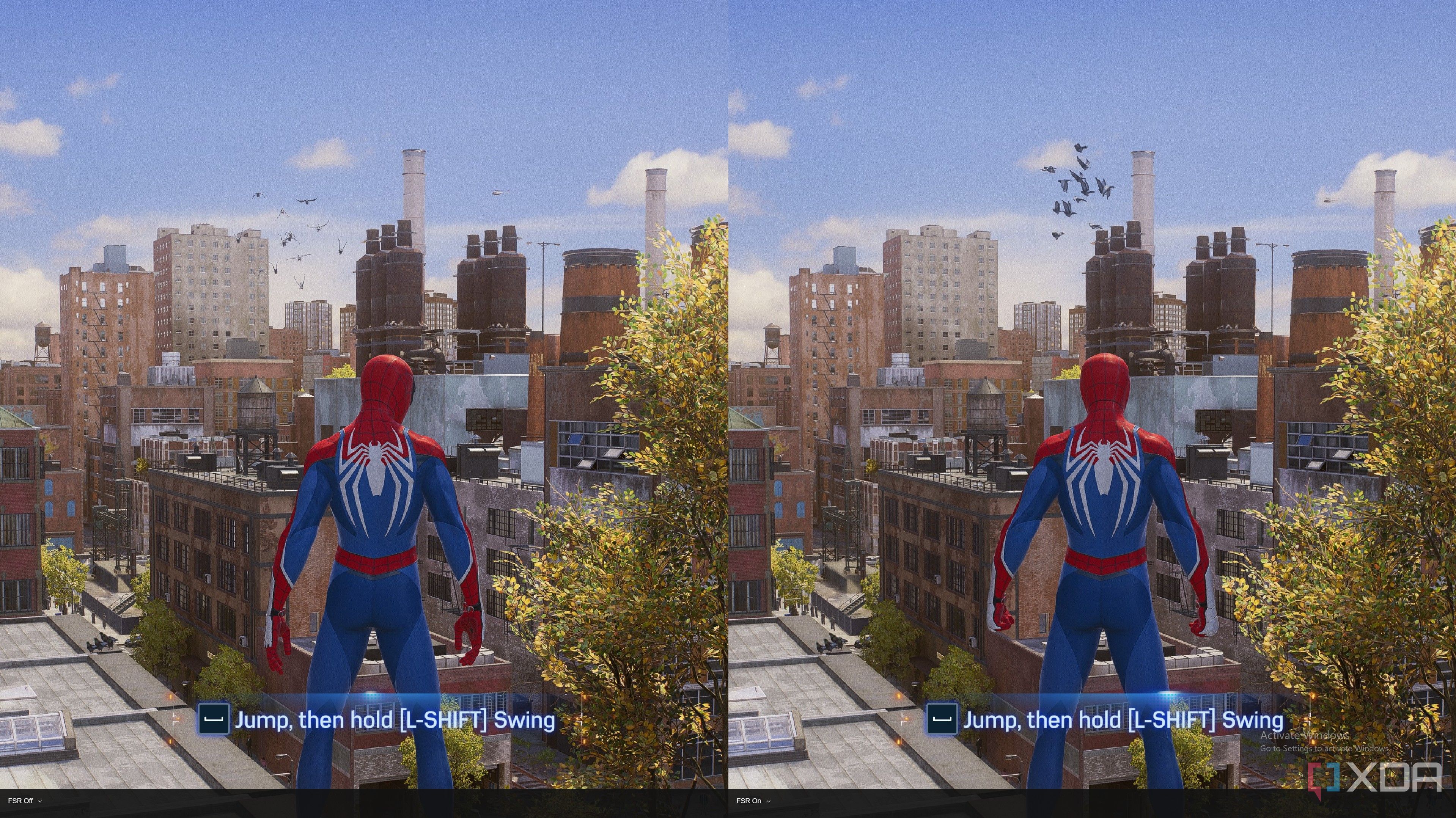 FSR 4 in Spider-Man