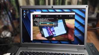 Watching a YouTube video on GhostBSD