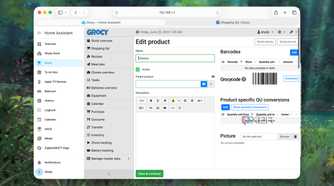 Grocy Integration Add or Edit a product in Home Assistant