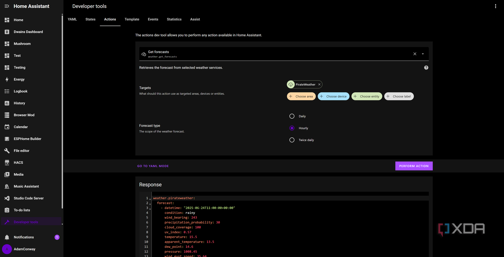 My smart light tells me what the weather will be like every day, thanks ...