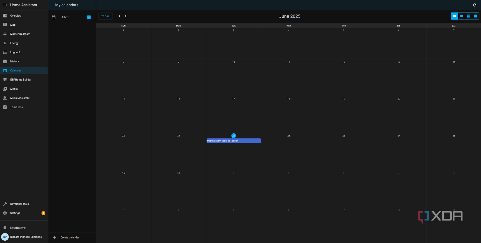 Todoist en el Asistente de Hogar
