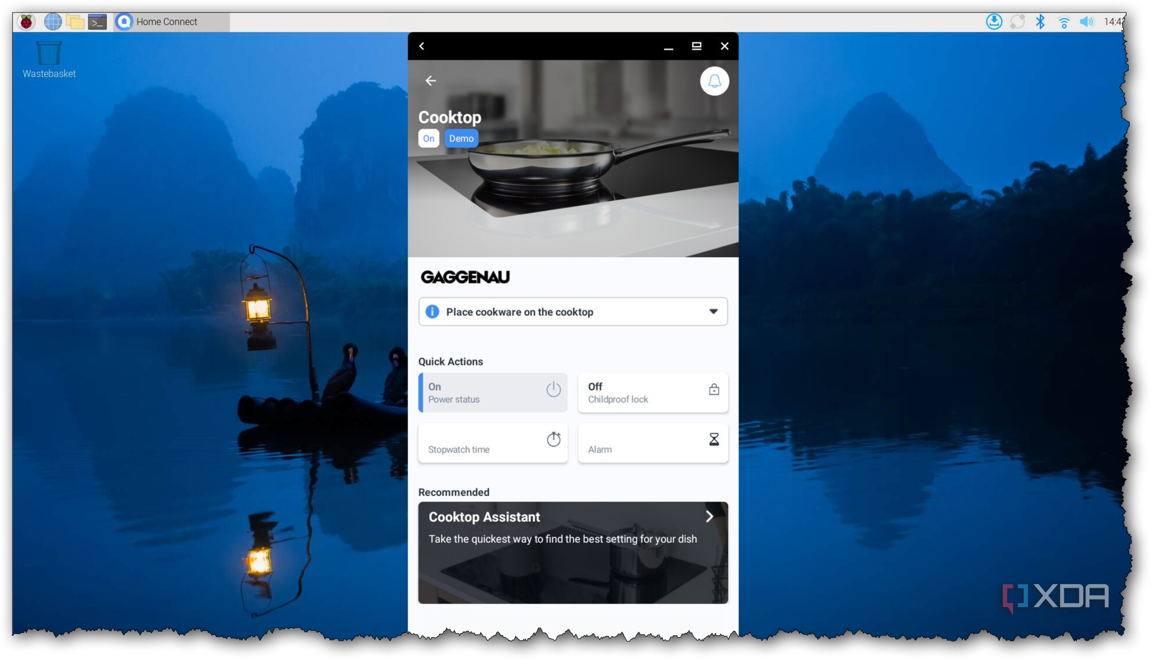 Home Connect Android app on Raspberry Pi