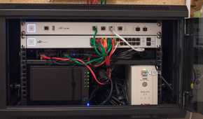 home lab server cabinet