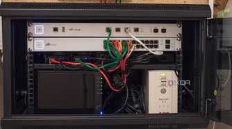 home lab server cabinet