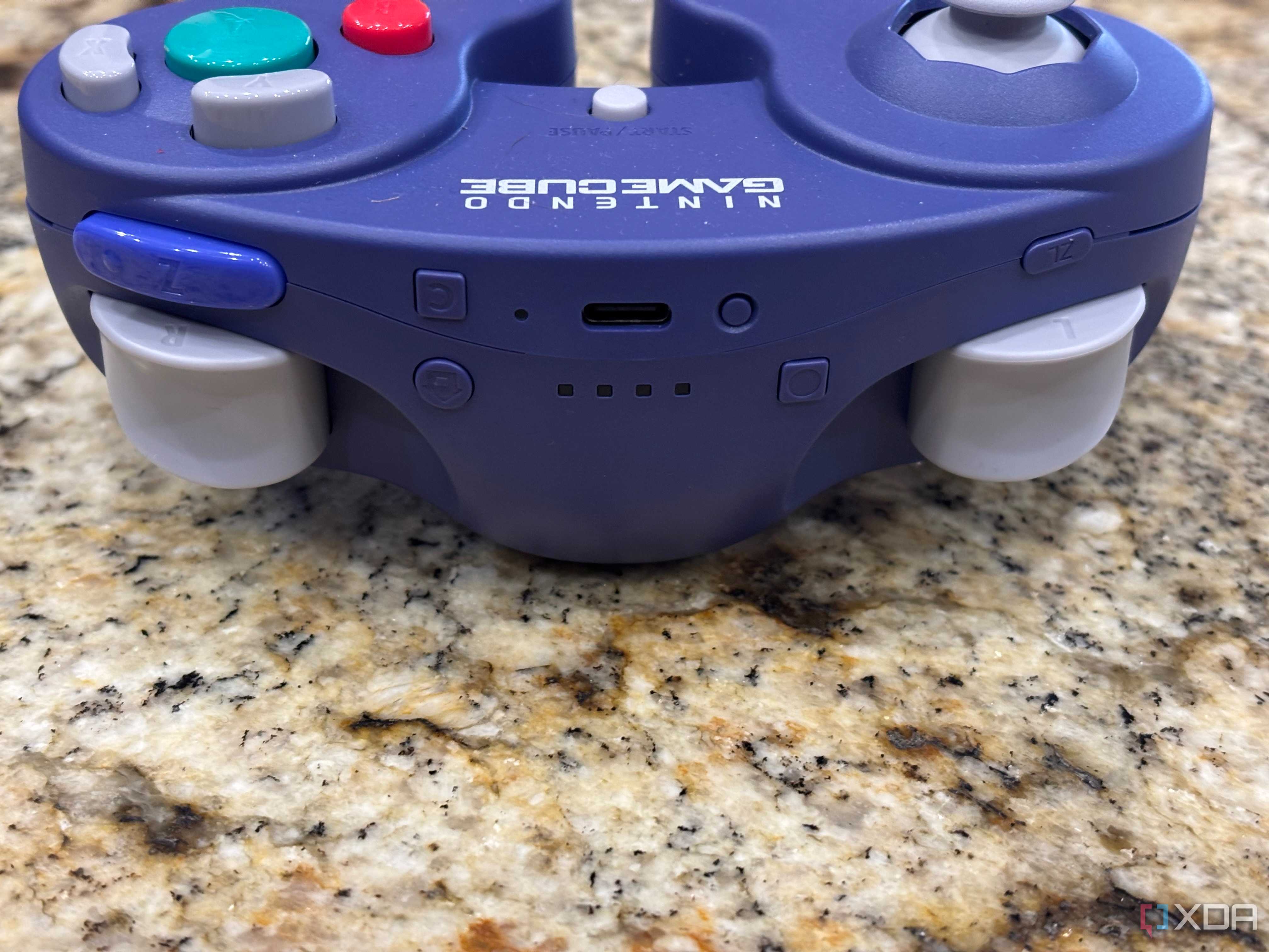 Switch 2 GameCube Controller showing the top buttons