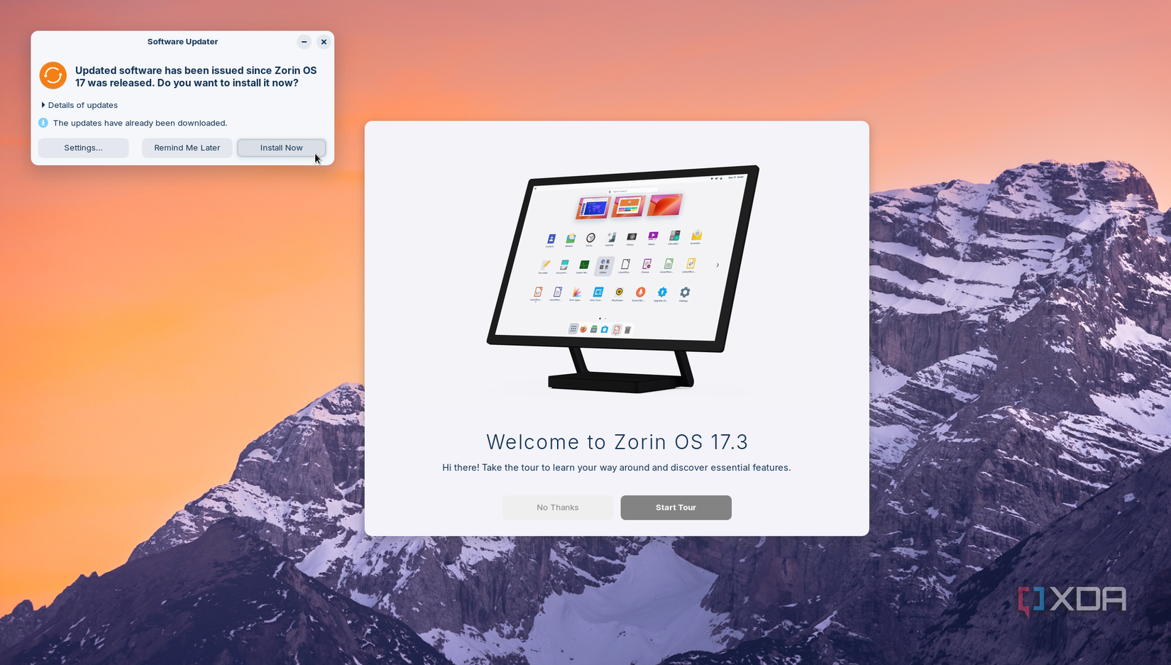 Setting up Zorin OS during install on old hardware