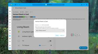 Installing Vertical Stack in Card in Home Assistant