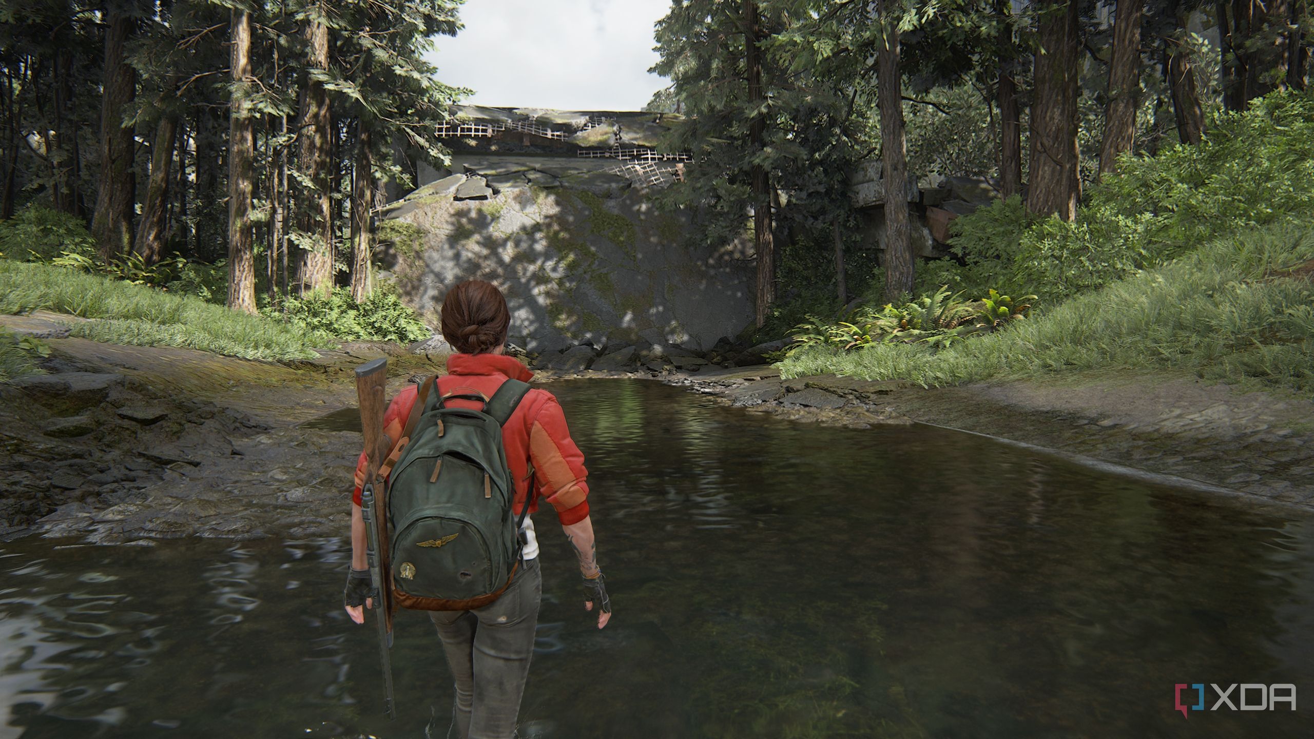 Ellie from The Last of Us Part II Remastered on PC wearing Jordan Munn's jacket from Intergalactic.