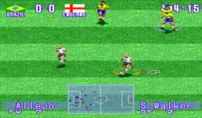 Screenshot from the game International Superstar Soccer Deluxe.