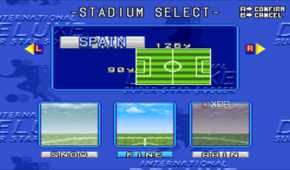 Screenshot from the game International Superstar Soccer Deluxe.