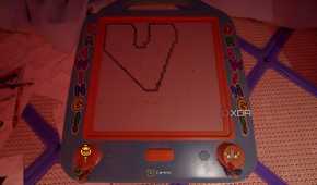 An etch-a-sketch in It Takes Two.