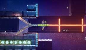 Cody and May in a platforming section in It Takes Two.