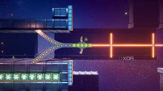 Cody and May in a platforming section in It Takes Two.