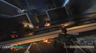 James Bond 007: Everything or Nothing running on the PCSX2 emulator.