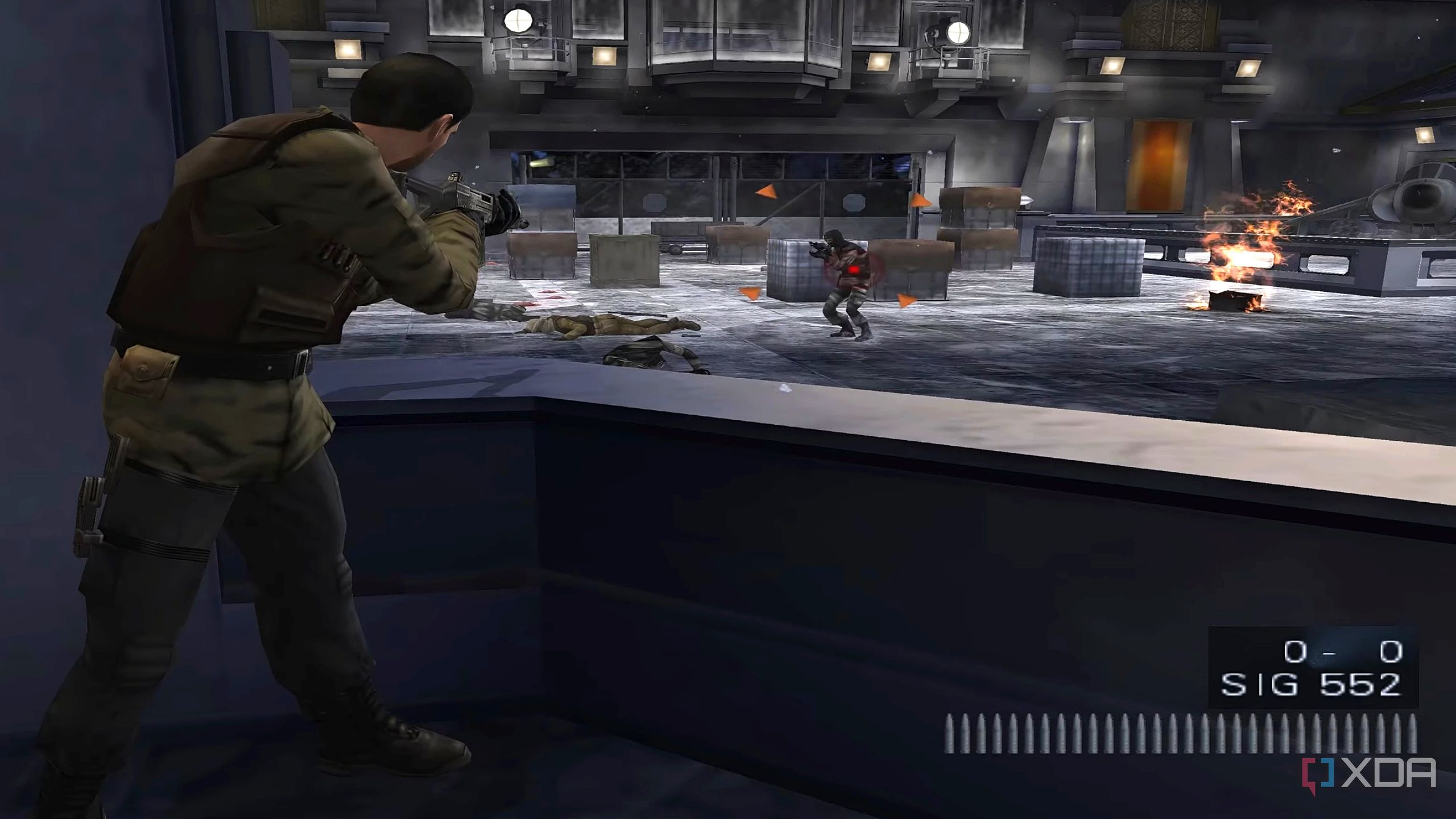 James Bond 007: Everything or Nothing running on the PCSX2 emulator.