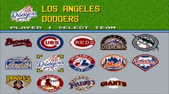Screenshot from the game Ken Griffey Jr. Presents Major League Baseball.