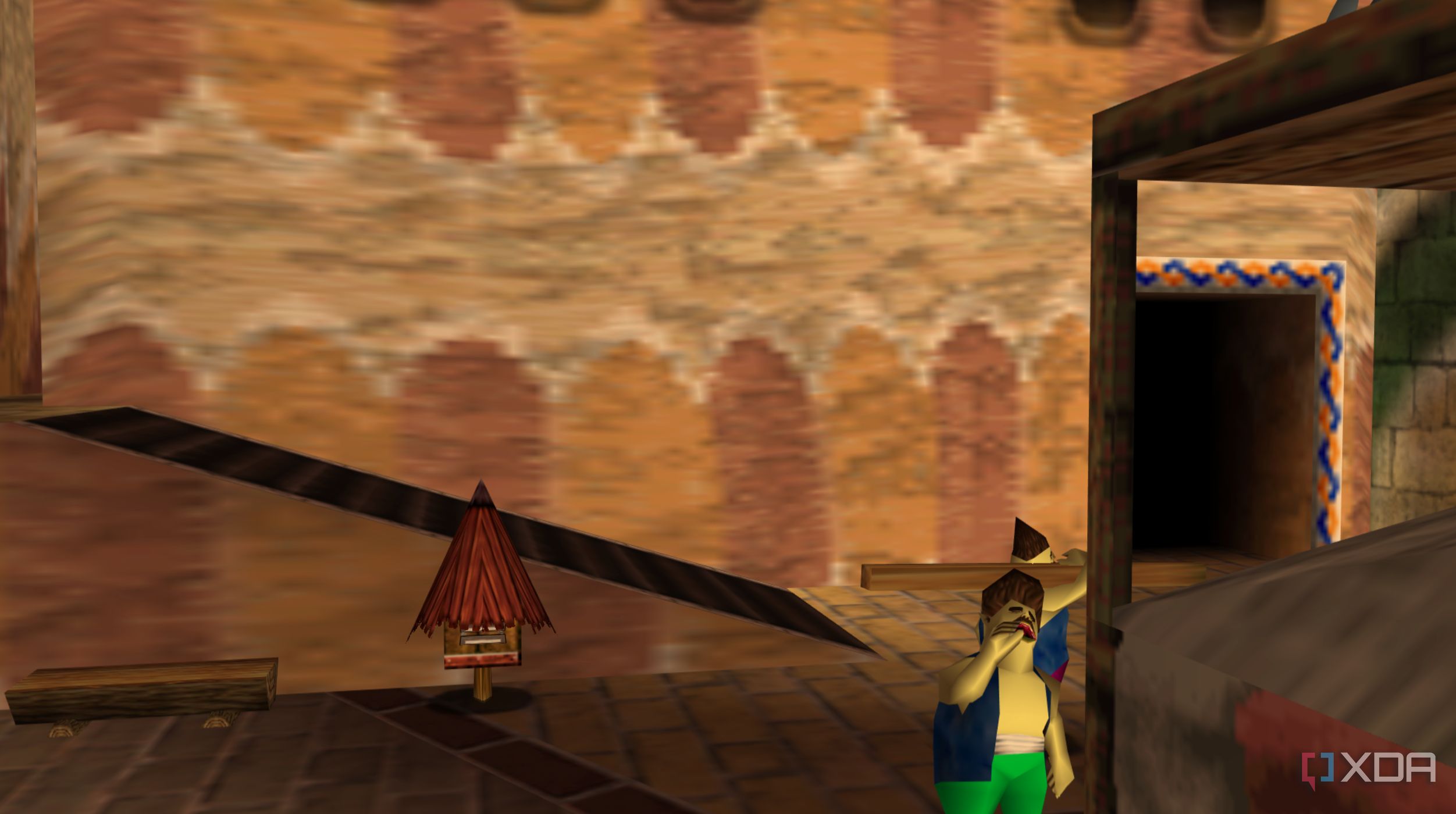 Screenshot from the game The Legend of Zelda: Majora's Mask on the N64.