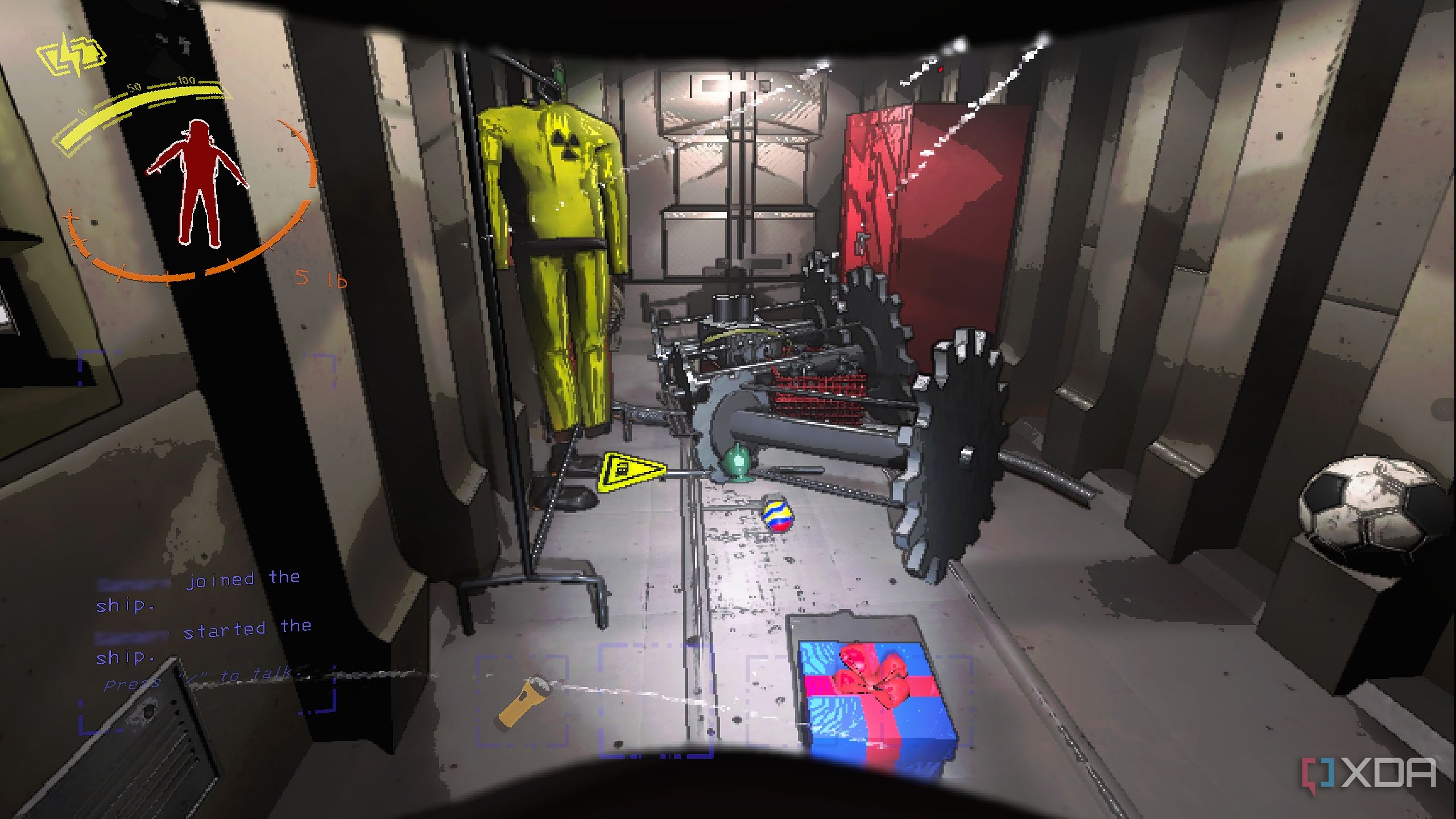 A screenshot from Lethal Company.