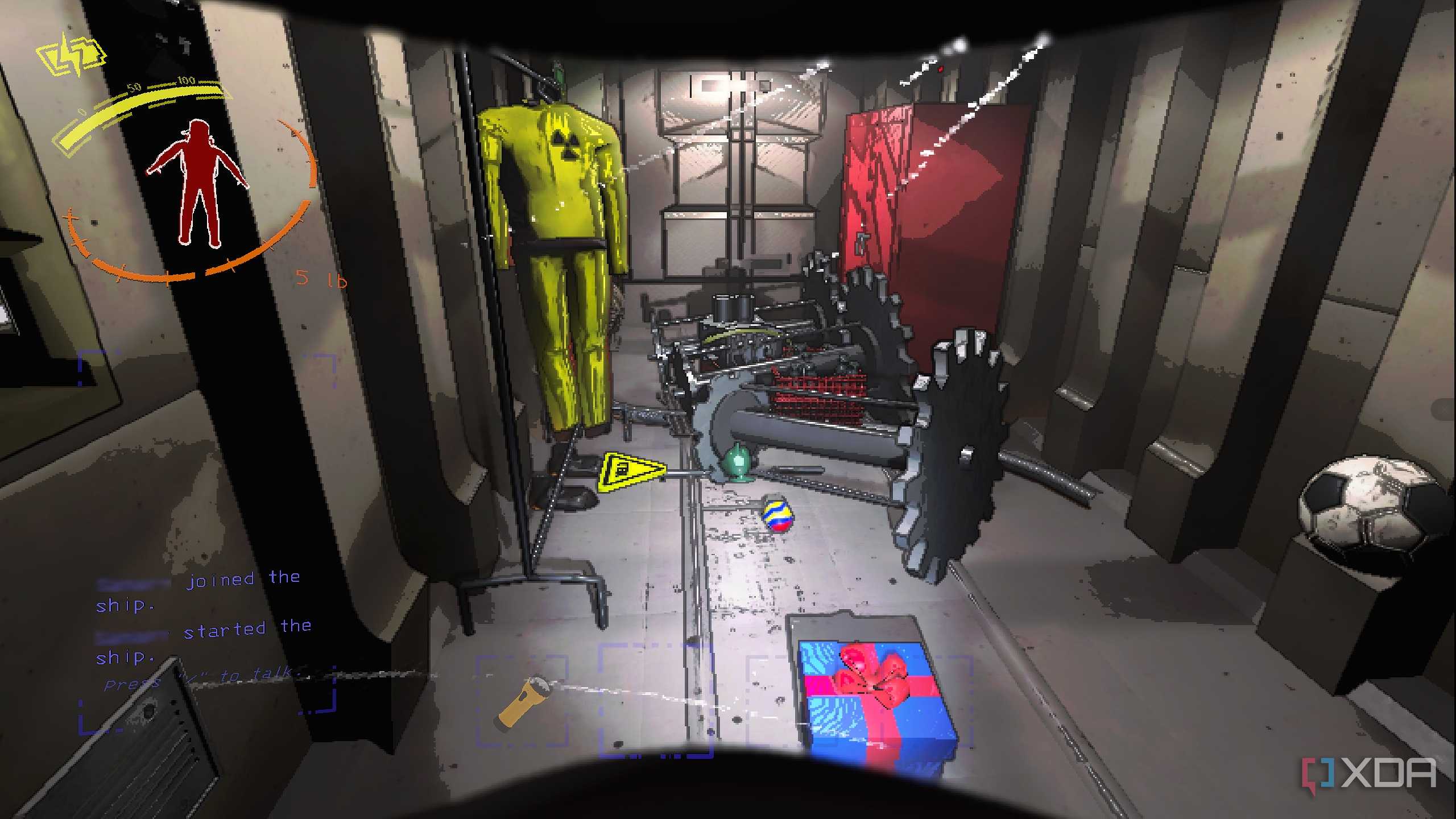 A screenshot from Lethal Company.