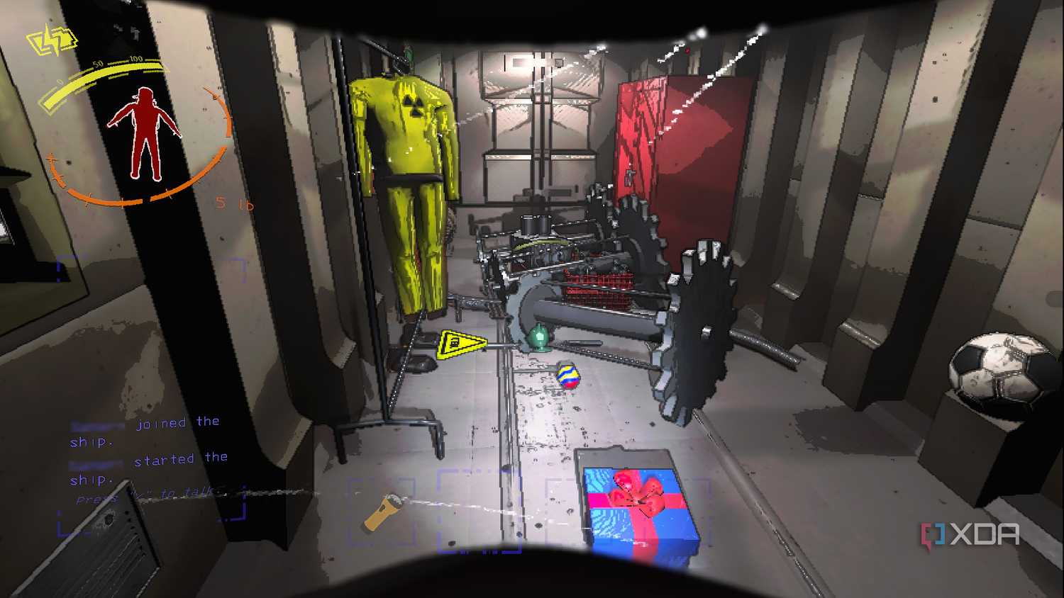 A screenshot from Lethal Company.