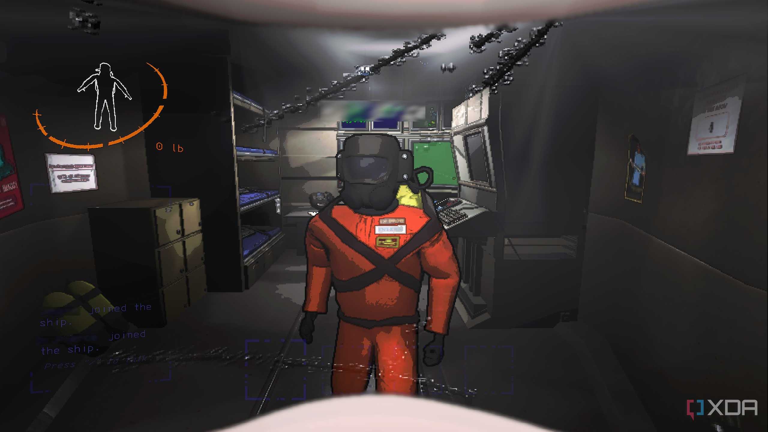 A screenshot from Lethal Company.