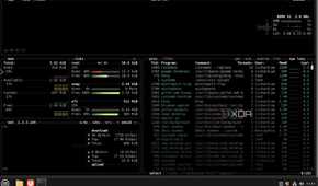 Linux Mint btop