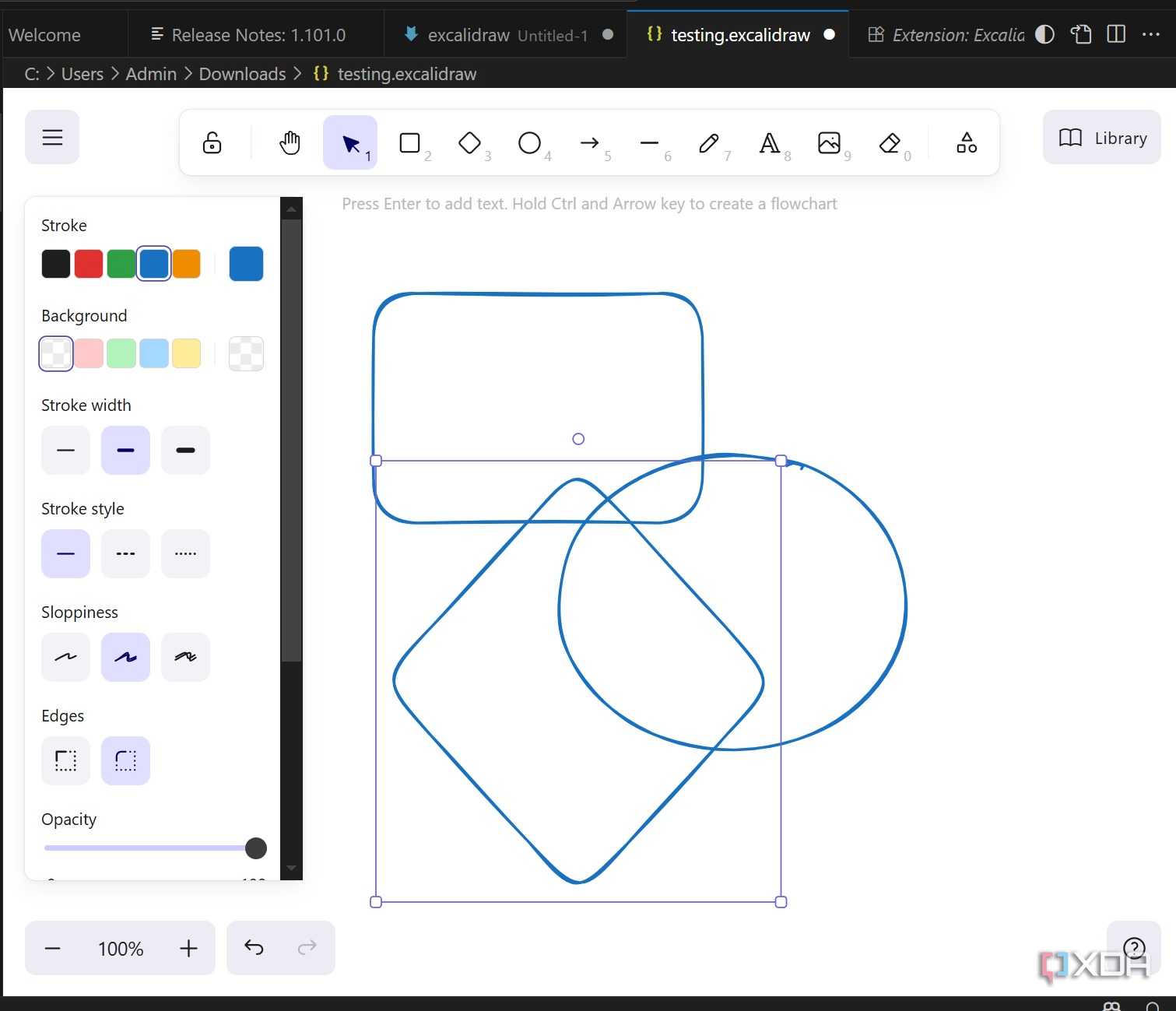 Excalidraw editor
