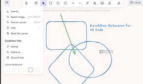 Excalidraw toolbar