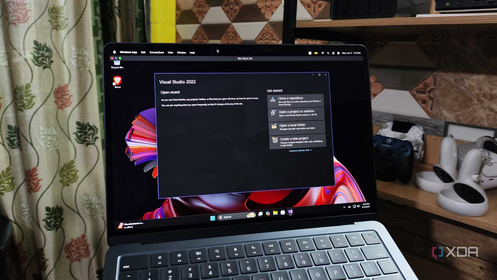 Accessing a Windows VM via the Windows app