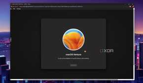 Continuing with the macOS installation