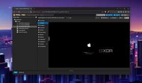 The final installation phase of macOS Ventura on Proxmox
