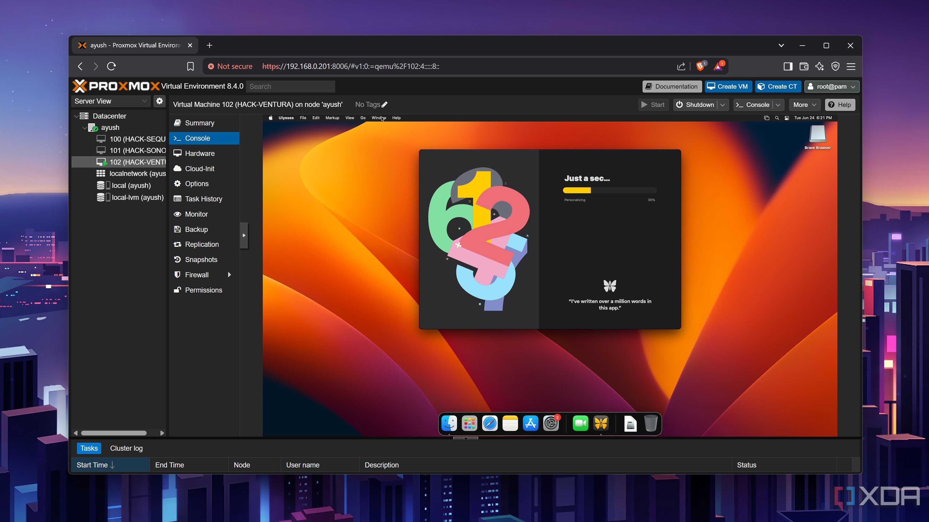 Installing Ulysses on a macOS VM