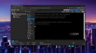 The message at the end of the OSX-Proxmox script