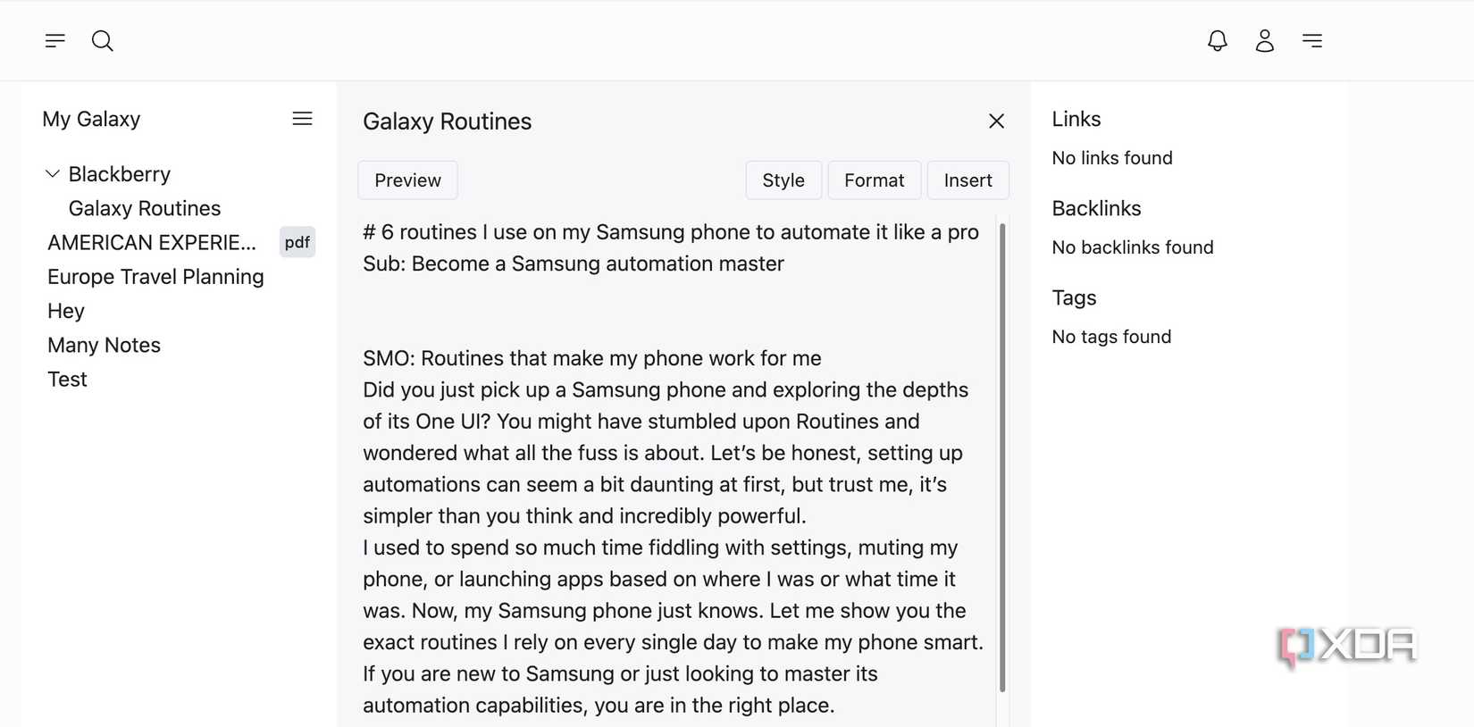 This Markdown-based web app for note-taking was just the tool I needed