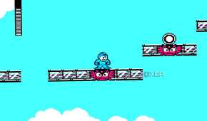 Screenshot from the NES game Mega Man 2.