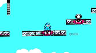Screenshot from the NES game Mega Man 2.