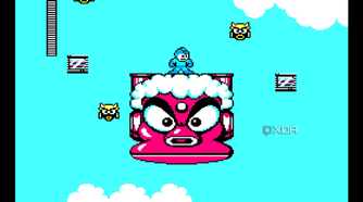 Screenshot from the NES game Mega Man 2.