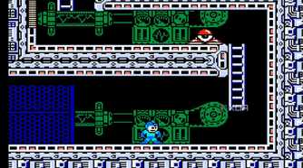 Screenshot from the NES game Mega Man 3.