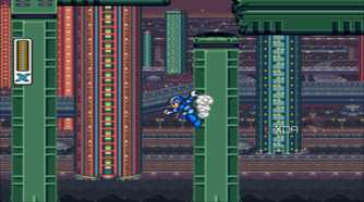 A screenshot from the 1993 SNES game Mega Max X.