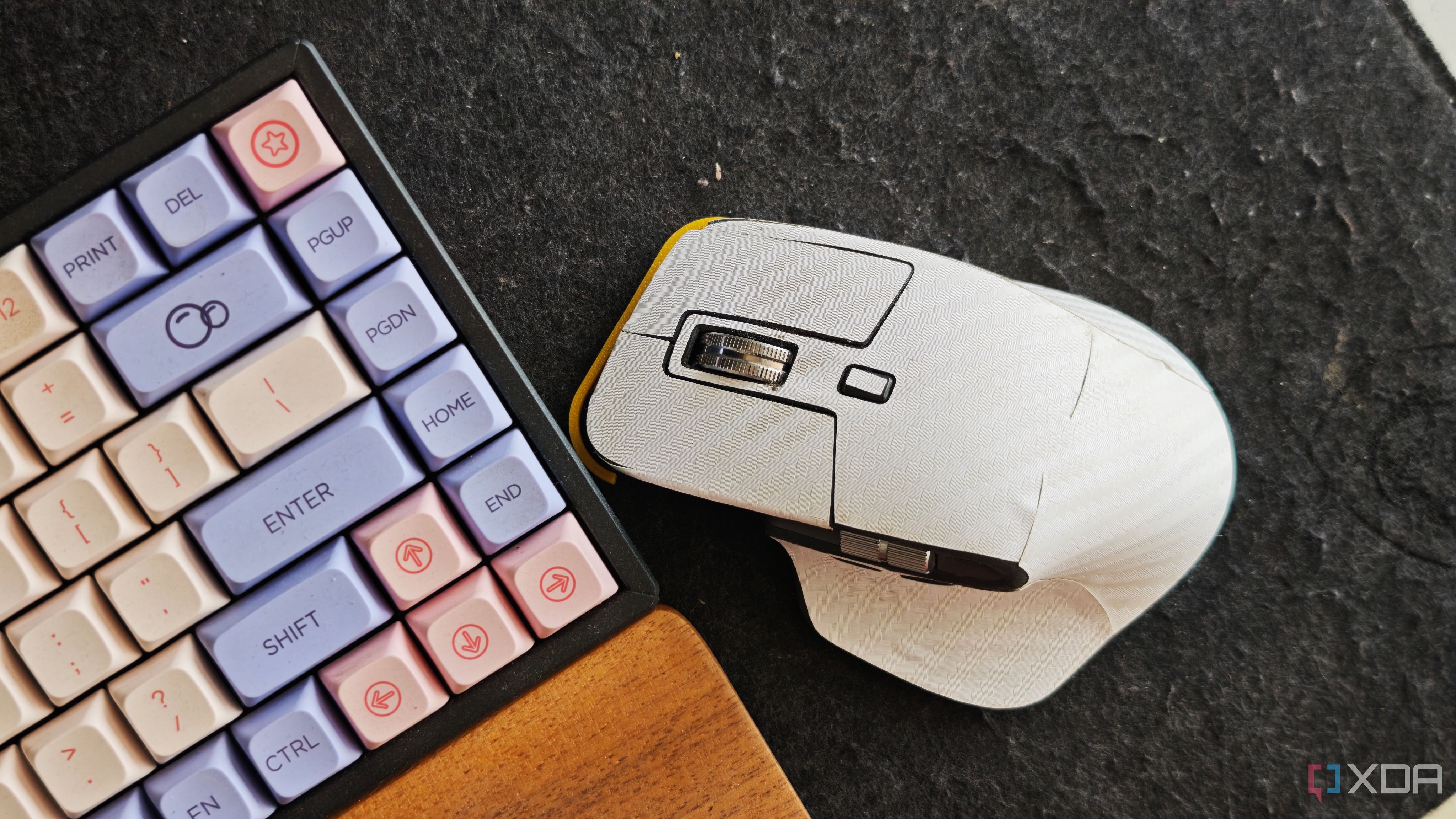 Mouse bumper in action