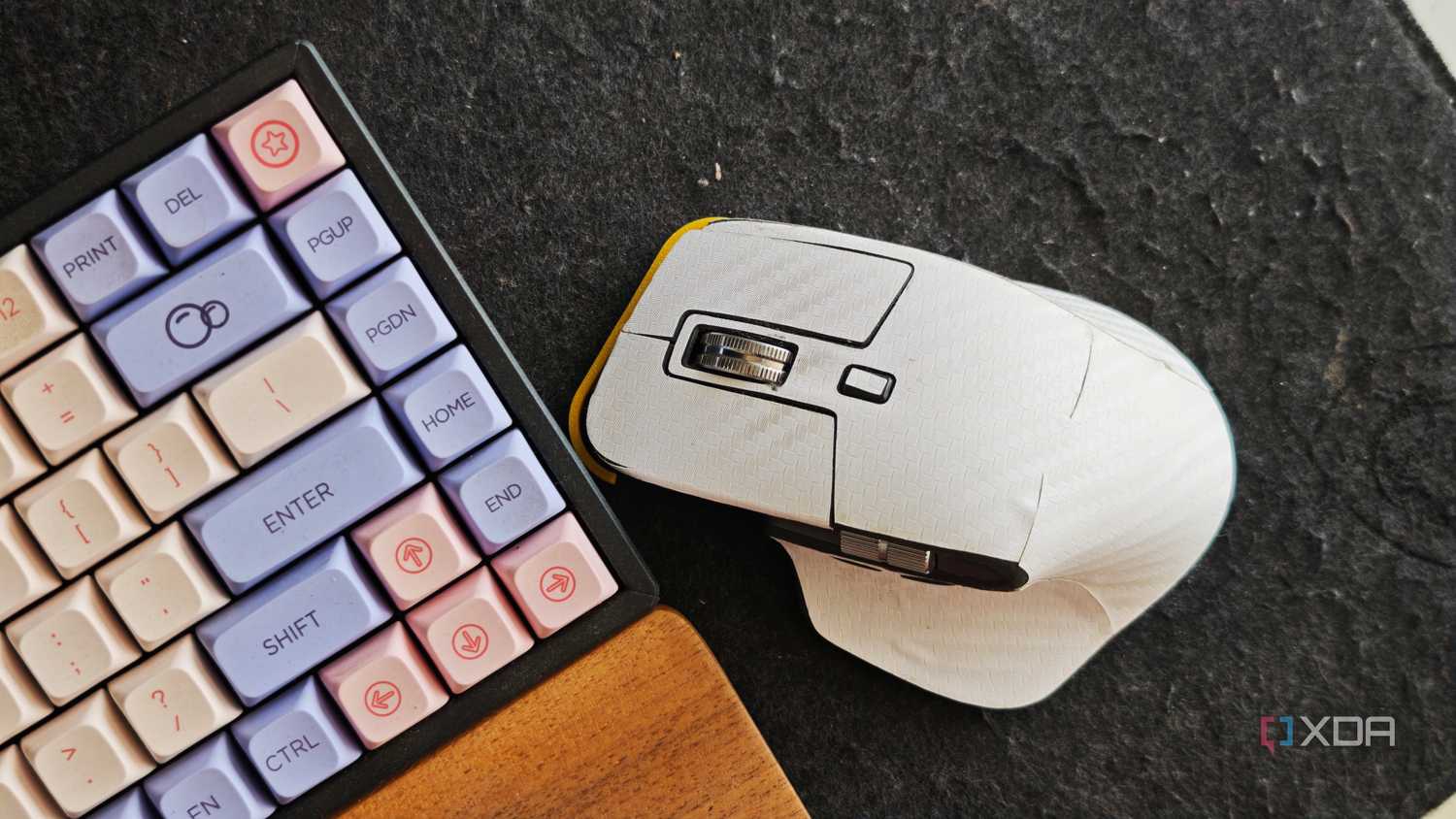 Mouse bumper in action